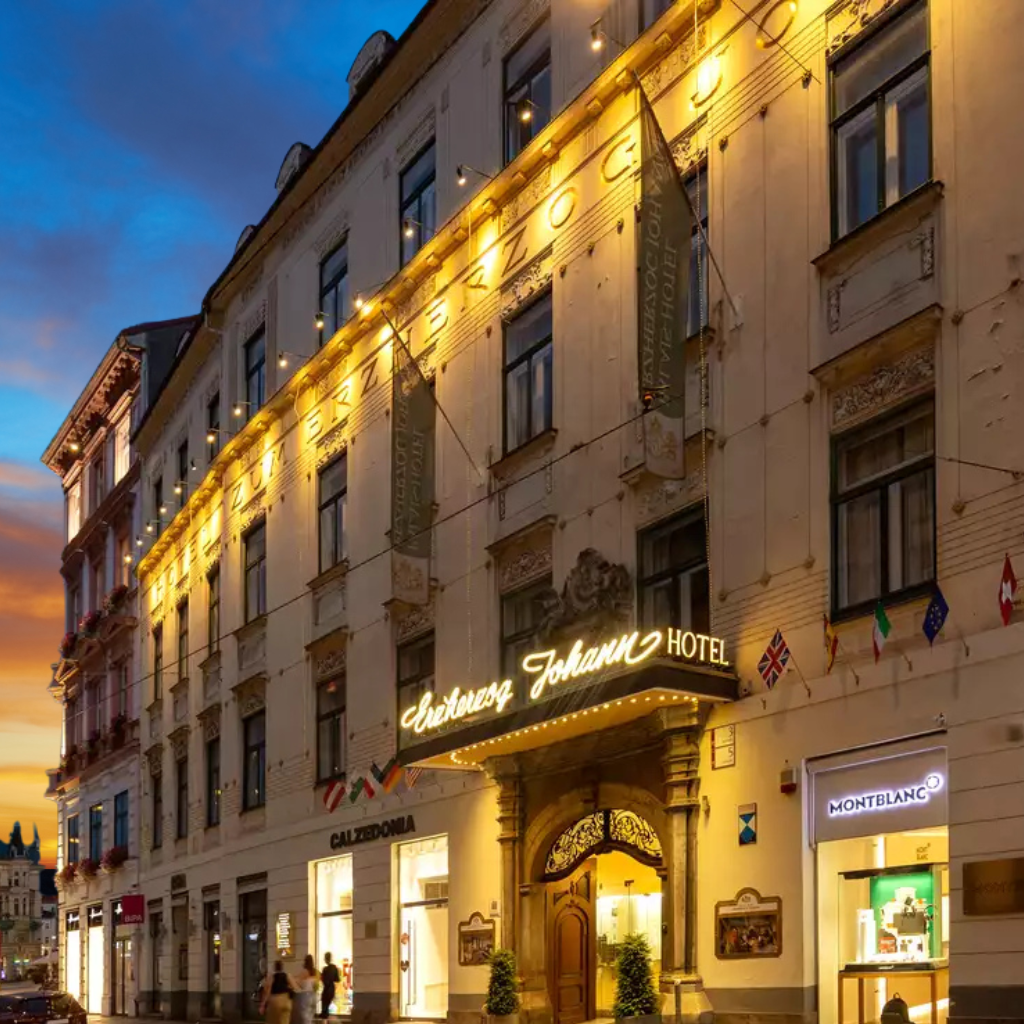 Palais-Hotel Erzherzog Johann – Wo Geschichte lebt und Stil zuhause ist